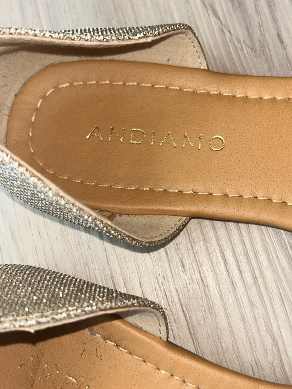 Andiamo metallic sparkle